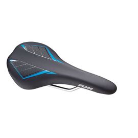 Седло велосипедное Funn Skinny, 144 мм, black/blue, SD18SK-10, изображение  - НаВелосипеде.рф