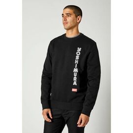 Толстовка Fox Yoshimura Crew Fleece, черный, Вариант УТ-00283217: Размер: XL, изображение  - НаВелосипеде.рф