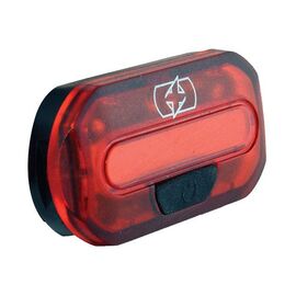 Фонарь велосипедный OXFORD Redline Rear LED Light, задний, 5 лм, 2 режима, чёрный, LD411, изображение  - НаВелосипеде.рф