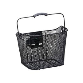 Корзина велосипедная SCHWINN Wired basket, передняя, на руль, проволочная, чёрный, SW75718A-3, изображение  - НаВелосипеде.рф