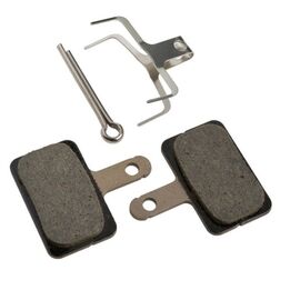 Тормозные колодки Shimano B03S, для дискового тормоза, полимерные, c шплинтом, 25пар, EBPB03SRESINBS, изображение  - НаВелосипеде.рф