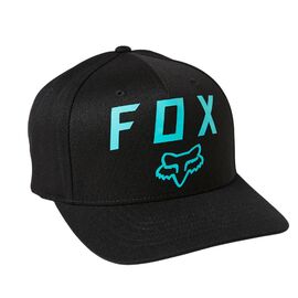 Бейсболка велосипедная Fox Number 2 Flexfit 2.0 Hat, черный, 28680-001-L/XL, Вариант УТ-00283794: Размер: L/XL, изображение  - НаВелосипеде.рф