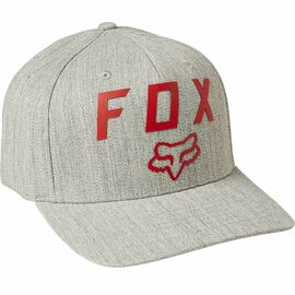 Бейсболка велосипедная Fox Number 2 Flexfit 2.0 Hat, серый, 28680-040-L/XL, Вариант УТ-00283795: Размер: L/XL, изображение  - НаВелосипеде.рф