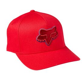 Бейсболка велосипедная Fox Epicycle Flexfit 2.0 Hat, красный, 27091-122-S/M, Вариант УТ-00283816: Размер: S/M, изображение  - НаВелосипеде.рф