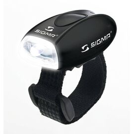 Фонарь SIGMA MICRO, свет белый, корпус черный, 17241, изображение  - НаВелосипеде.рф