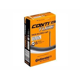 Камера велосипедная Continental Race 28" Light, 20-622 / 25-630, S80, спортниппель, 0181871, изображение  - НаВелосипеде.рф