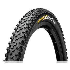 Велопокрышка Continental X-King 2.4 foldable, 27.5x2.4", (750 гр), черная, 01501100000, изображение  - НаВелосипеде.рф