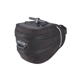 Сумка велосипедная подседельная BBB QuickPack M, черная, BSB-22, изображение  - НаВелосипеде.рф