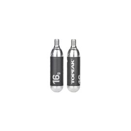 Комплект баллонов CO2 TOPEAK 16G THREADED CO2 CARTRIDGE, TCOT-2, изображение  - НаВелосипеде.рф