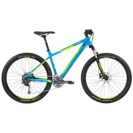 Горный велосипед Bergamont Roxter 5.0 (2017), Вариант УТ-00049646: Рама: S (40), Рост: 164-172 см, Цвет: сине-желтый, изображение  - НаВелосипеде.рф