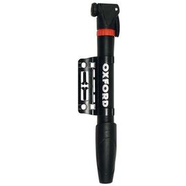 Насос велосипедный OXFORD Resin Mini, ручной, пластик, Presta и Schrader, чёрный, OF105, изображение  - НаВелосипеде.рф