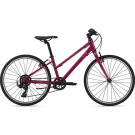 Детский велосипед Liv Alight 24 Purple 2021, Вариант УТ-00283689: Рама: One Size (Рост: 130-150 см), Цвет: purple, изображение  - НаВелосипеде.рф