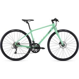 Городской велосипед Liv Thrive 3 Neo Mint 2021, Вариант УТ-00283693: Рама: XS (Рост: 148-163 см), Цвет: neo mint, изображение  - НаВелосипеде.рф