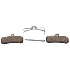 Тормозные колодки Shimano D03S, для дискового тормоза, полимерная пара, пружина, шплинт, Y1XM98010, изображение  - НаВелосипеде.рф