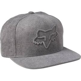 Бейсболка велосипедная Fox Instill Snapback 2.0 Hat, серый, 27087-006-OS, изображение  - НаВелосипеде.рф