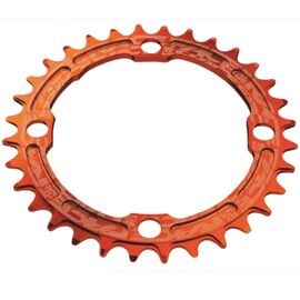 Звезда велосипедная Race Face Narrow Wide, 104x38T, orange, RNW104X38ORA, изображение  - НаВелосипеде.рф