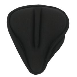 Накладка гелевая на седло Vinca sport, размер 270х240мм, вес 270гр, черный, XD 09, изображение  - НаВелосипеде.рф