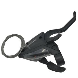 Шифтер велосипедный Shimano ST-EF500 Altus, 8 скоростей, черный, 31012083, изображение  - НаВелосипеде.рф
