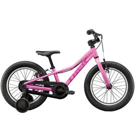 Детский велосипед Trek Precaliber 16 Girls V-brake 16" 2022, Вариант УТ-00277527: Возраст: 4-5 лет (Рост: 99-117 см), Цвет: Pink Frosting, изображение  - НаВелосипеде.рф
