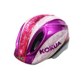 Шлем велосипедный KOKUA, детский, розовый, Вариант УТ-00283866: Размер: S (46-51 см), изображение  - НаВелосипеде.рф