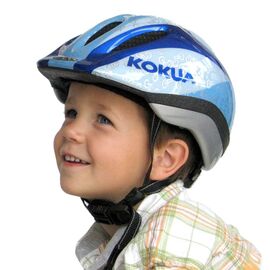 Шлем велосипедный KOKUA, детский, синий, Вариант УТ-00283867: Размер: S (46-51 см), изображение  - НаВелосипеде.рф