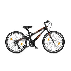 Подростковый велосипед KOKUA LIKEtoBIKE Special Model 24", Вариант УТ-00283970: Возраст: 8-12 лет (Рост: 130-150 см), Цвет: чёрный/зеленый), изображение  - НаВелосипеде.рф