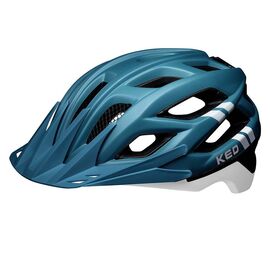 Шлем велосипедный KED Companion, Blue White Matt, 2021, 11103894486, Вариант УТ-00284508: Размер: L (55-61 см), изображение  - НаВелосипеде.рф