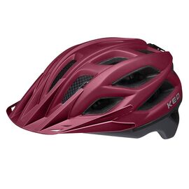 Шлем велосипедный KED Companion, Merlot Grey Matt, 2021, 11103893676, Вариант УТ-00284509: Размер: L (55-61 см), изображение  - НаВелосипеде.рф