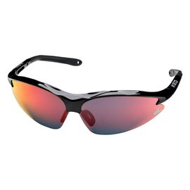 Очки велосипедные KED JACKAL Black, Multi-Red-Mirror, футляр, сменные линзы, UNI, 41502090010, изображение  - НаВелосипеде.рф