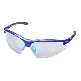 Очки велосипедные KED JACKAL Blue, Multi-Blue-Mirror, футляр, сменные линзы, UNI, 41502094000	, изображение  - НаВелосипеде.рф