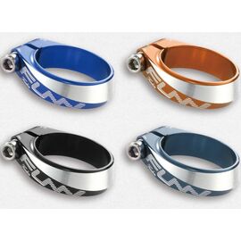 Хомут подседельный Funn Frodon Anod. Blue 34,9 FSC13FD349A6CM-419FN, изображение  - НаВелосипеде.рф