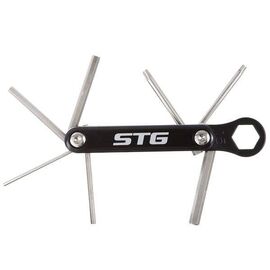 Ключи шестигранные STG YC-263-15, 8 предметов, Х83405										, изображение  - НаВелосипеде.рф