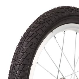 Покрышка велосипедная YIDA YZ-001, 14"х2,125, чёрный, Х54338, изображение  - НаВелосипеде.рф