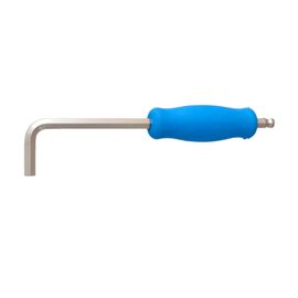 Ключ шестигранный двусторонний UNIOR с закругленным жалом и рукояткой, 6 мм, 1780/3G										, изображение  - НаВелосипеде.рф