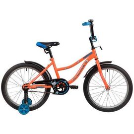 Детский велосипед NOVATRACK NEPTUNE 20" 2020, Вариант УТ-00285529: Возраст: 7-9 лет (Рост: до 130 см), Цвет: оранжевый, изображение  - НаВелосипеде.рф