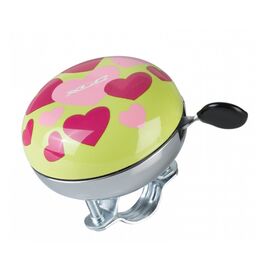 Звонок велосипедный XLC bicycle bell 'Mingun' DD-M15, hearts, 83 мм, 2500704004, изображение  - НаВелосипеде.рф