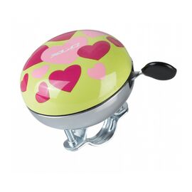 Звонок велосипедный XLC Bicycle bell 'Mingun' DD-M14 20, hearts, 66 мм, 2500704104, изображение  - НаВелосипеде.рф