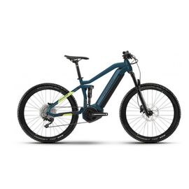 Электровелосипед HAIBIKE FullSeven 5 i500Wh 27.5" 2021, Вариант УТ-00285873: Рама: М (Рост: 168-175 см), Цвет: blue/canary , изображение  - НаВелосипеде.рф