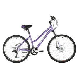 Женский велосипед FOXX BIANKA D 26" 2021, Вариант УТ-00286049: Рама: 19" (Рост: 172-180 см), Цвет: белый, изображение  - НаВелосипеде.рф