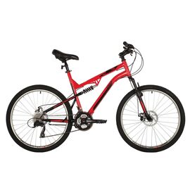 Двухподвесный велосипед FOXX MATRIX 26" 2021, Вариант УТ-00286052: Рама: 16" (Рост: 150-165 см), Цвет: красный, изображение  - НаВелосипеде.рф