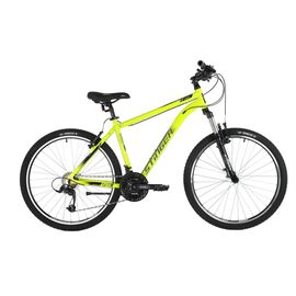 Горный велосипед STINGER ELEMENT STD 26" 2021, 26AHV.ELEMSTD.18GN10, Вариант УТ-00286237: Рама: 18" (Рост: 166-178 см), Цвет: зелёный, изображение  - НаВелосипеде.рф