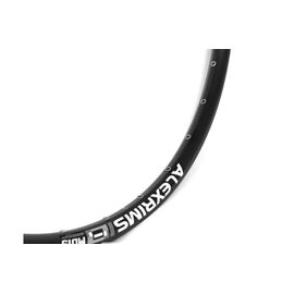 Обод велосипедный 26" ALEXRIMS, алюминиевый, двойной, под 36 спиц, 599х19/25х17 мм, A/V, черный, MD19-(A/V)-26", изображение  - НаВелосипеде.рф