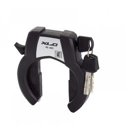 Замок велосипедный XLC frame lock 'Fantomas'Pletscher fastening plate, removable key, 2502306000, изображение  - НаВелосипеде.рф