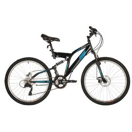 Двухподвесный велосипед FOXX FREELANDER 26" 2021, Вариант УТ-00286051: Рама: 18" (Рост: 167-178 см), Цвет: зеленый, изображение  - НаВелосипеде.рф