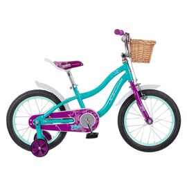 Детский велосипед Schwinn Elm 16 + корзина 16" 2021, Вариант УТ-00283698: Возраст: 3-7 лет (Рост: 97-122 см), Цвет: pink, изображение  - НаВелосипеде.рф