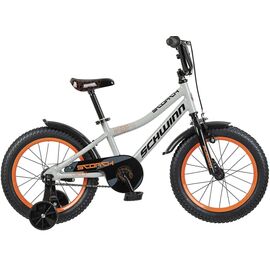 Детский велосипед Schwinn Scorch 16" 2021, Вариант УТ-00283855: Возраст: 3-7 лет (Рост: 97-122 см), Цвет: grey, изображение  - НаВелосипеде.рф