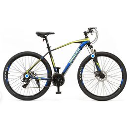 Горный велосипед HOGGER "REDSON" MD 27,5" 2021, Вариант УТ-00283903: Рама: 17" (Рост: 168-182 см), Цвет: черно-синий-желтый, изображение  - НаВелосипеде.рф