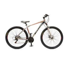 Горный велосипед HOGGER "OLYMPICO" MD 29" 2021, Вариант УТ-00283904: Рама: 17" (Рост: 161-178 см), Цвет: серебристо-красный, изображение  - НаВелосипеде.рф