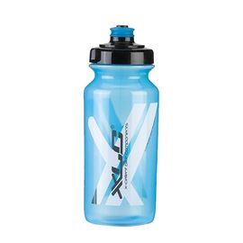 Фляга велосипедная XLC bottle WB-K03, 500 ml, transparent blue, 2503231910, изображение  - НаВелосипеде.рф