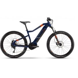 Электровелосипед HAIBIKE SDURO HardSeven 1.5 i400Wh 2020, Вариант УТ-00285576: Рама: S (Рост: 160-170 см), Цвет: синий, изображение  - НаВелосипеде.рф